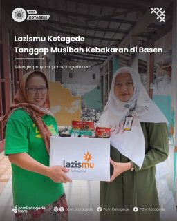 Di tengah musibah yang dialami keluarga korban, kepedulian dari banyak pihak menjadi sangat berarti. Bantuan yang diberikan, sekecil apa pun, diharapkan dapat membantu memenuhi kebutuhan dasar sekaligus memberikan kekuatan bagi keluarga untuk kembali bangkit setelah musibah.

Lazismu Kotagede masih membuka kesempatan bagi masyarakat dan para dermawan yang ingin ikut membantu keluarga korban kebakaran di Basen.

Berita selengkapnya di pcmkotagede.com

#pcmkotagede #kotagede #muhammadiyah #lazismukotagede #lazismu