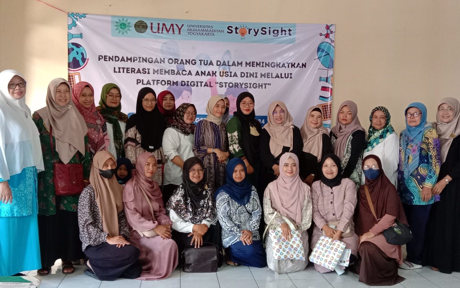 diskusi parenting 'aisyiyah meningkatkan minat baca anak usia dini