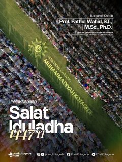 Alhamdulillah, Salat Iduladha 1447 H PCM Kotagede telah terlaksana dengan lancar dan penuh keberkahan.

Terima kasih kepada seluruh jamaah yang telah hadir dan bersama-sama menghidupkan syiar Islam di Kotagede. Semoga semangat keikhlasan dan kepedulian yang diajarkan saat Iduladha terus tumbuh dalam kehidupan kita sehari-hari.

Diselenggarakan PCM Kotagede
Lokasi lapangan karang kotagede 
27 Mei 2026

#kotagede #muhammadiyah #pcmkotagede #iduladha