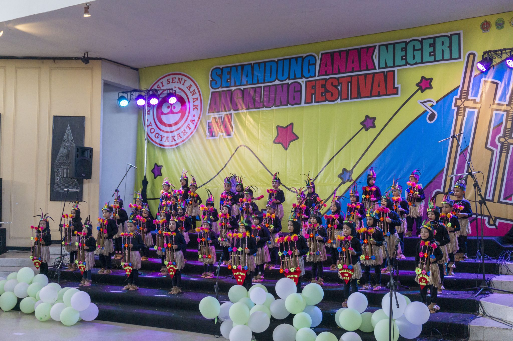 TK ABA Purbayan Juara 1 Senandung Anak Negeri Angklung Festival