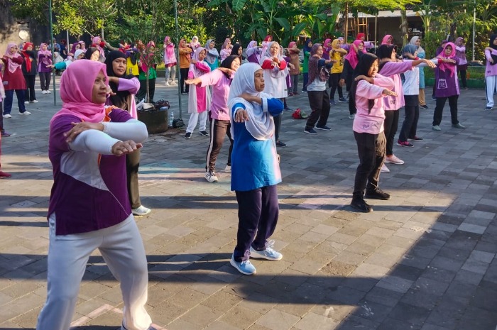 PRA Prenggan Gelar Senam Bersama dalam rangka Milad Aisyiyah ke-107