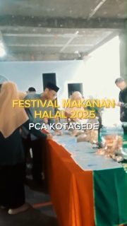 Alhamdulillah telah terlaksana Kegiatan Festival Makanan Halal 2025 yang diselenggarakan oleh Pimpinan Cabang 'Aisyiyah Kotagede pada Sabtu, 8 November 2025 di SMP Muhammadiyah 7 Yk

_____
website : pcmkotagede.com
Facebook : Pcm Kotagede
Instagram : pcm_kotagede
X : Pcm kotagede
Youtube : PCM Kotagede

© Majelis Pustaka dan Informasi PCM Kotagede

#muhammadiyah #aisyiyah #islam #berkemajuan #pcm #kotagede #makanansehat #momentpcmkotagede #festivalmakananhalal #yogyakarta #daerahistimewayogyakarta #2025