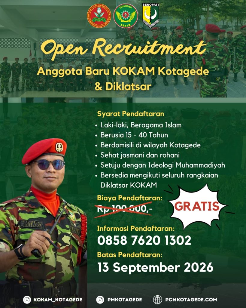 flyer diksar kokam kotagede