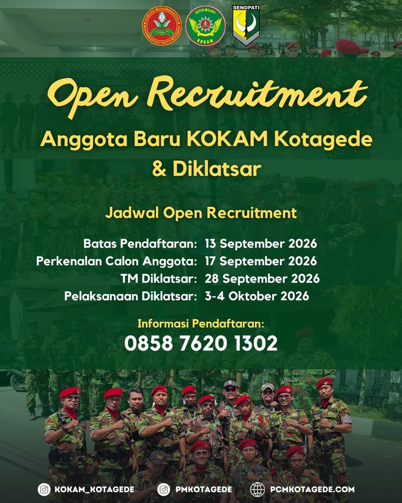 flyer diksar kokam kotagede